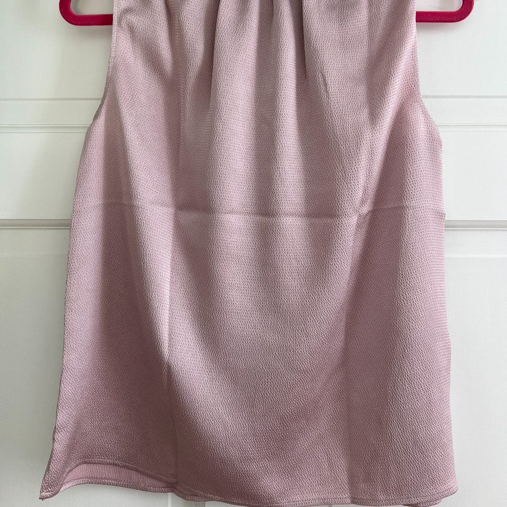 Ann Taylor Factory metallic Mauve Purple top Size XS - Picture 3 of 3